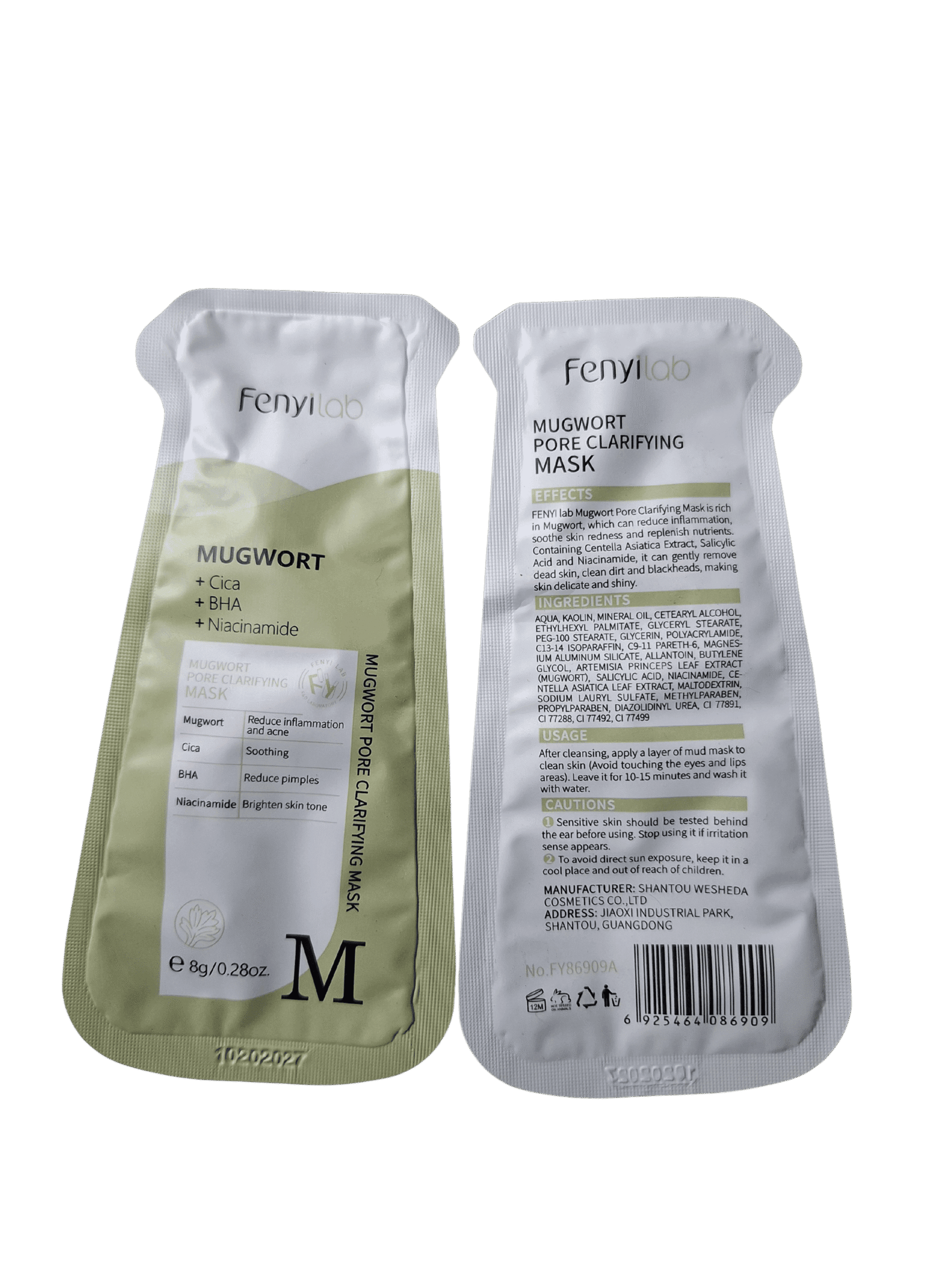 07a8b5a9-de41-4eb5-b3e5-7dd4a9f4cb76 fenyi mugwort pore clarifying mask