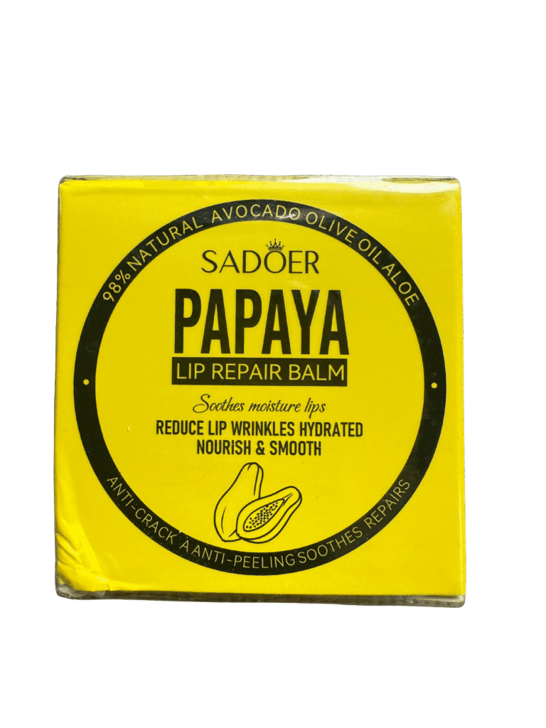 sadoer papaya repair lip balm