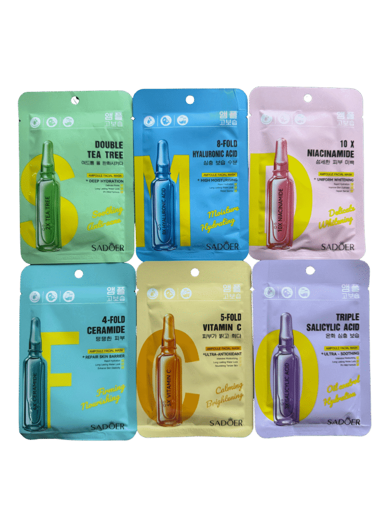SADOER Ampoule Facial Mask Collection