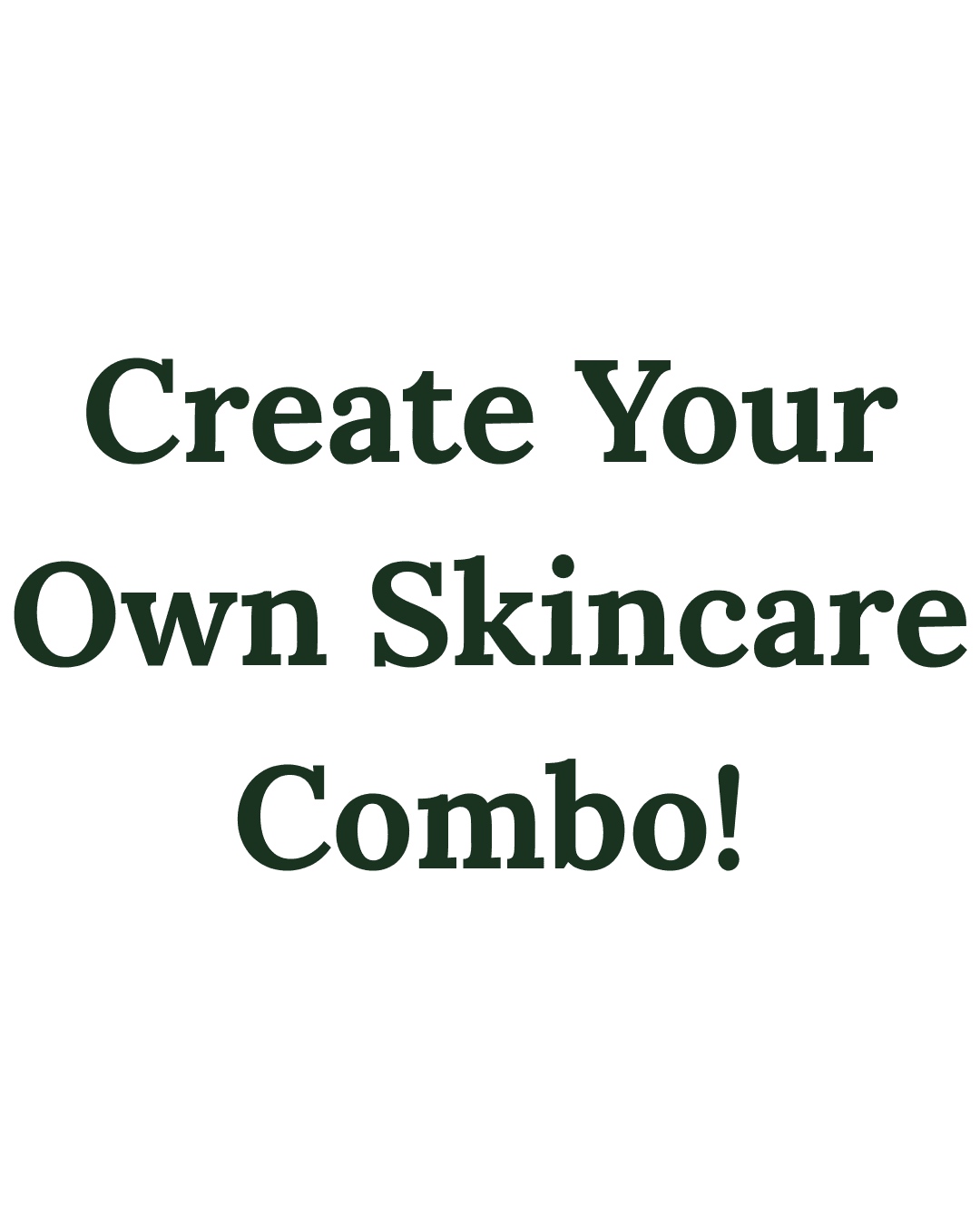 Create Your Own Sheet Mask Combo! create your own skincare combo