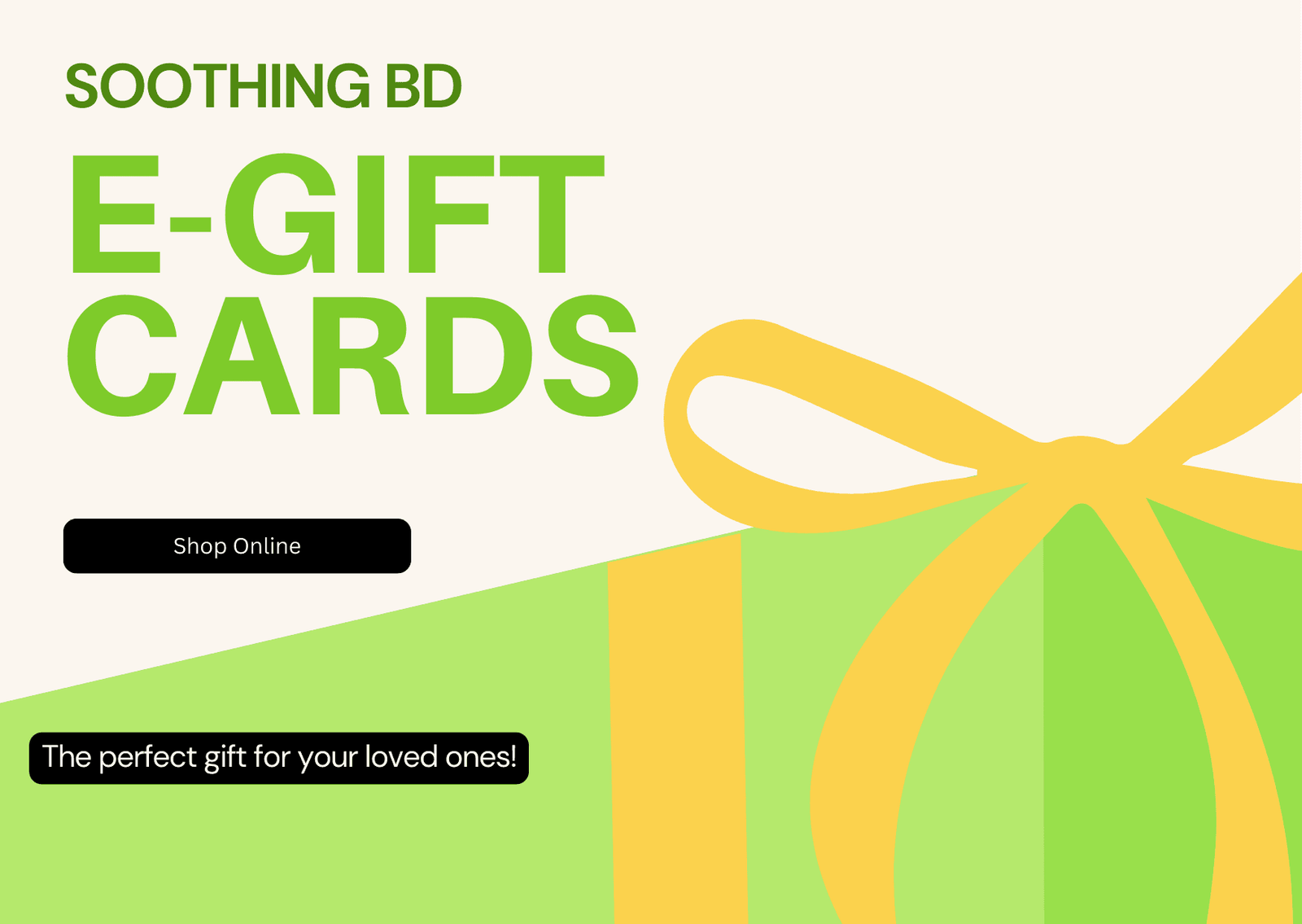 soothing bd gift card (1) soothing bd exclusive gift cards
