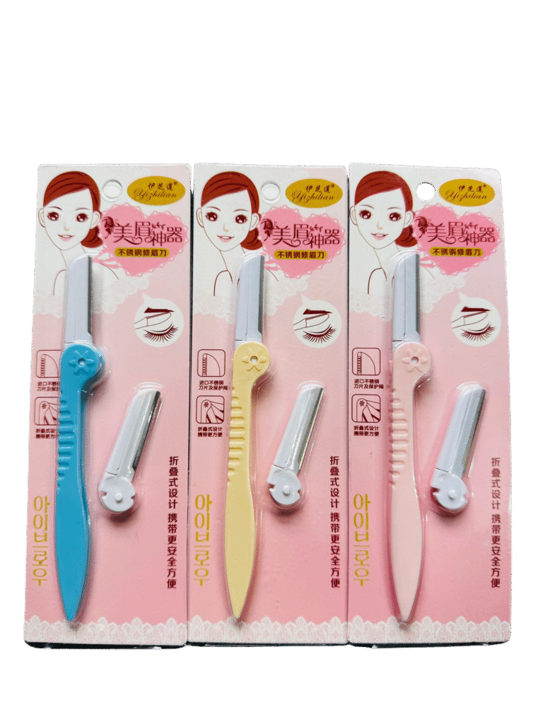 eyebrow & facial hair razor
