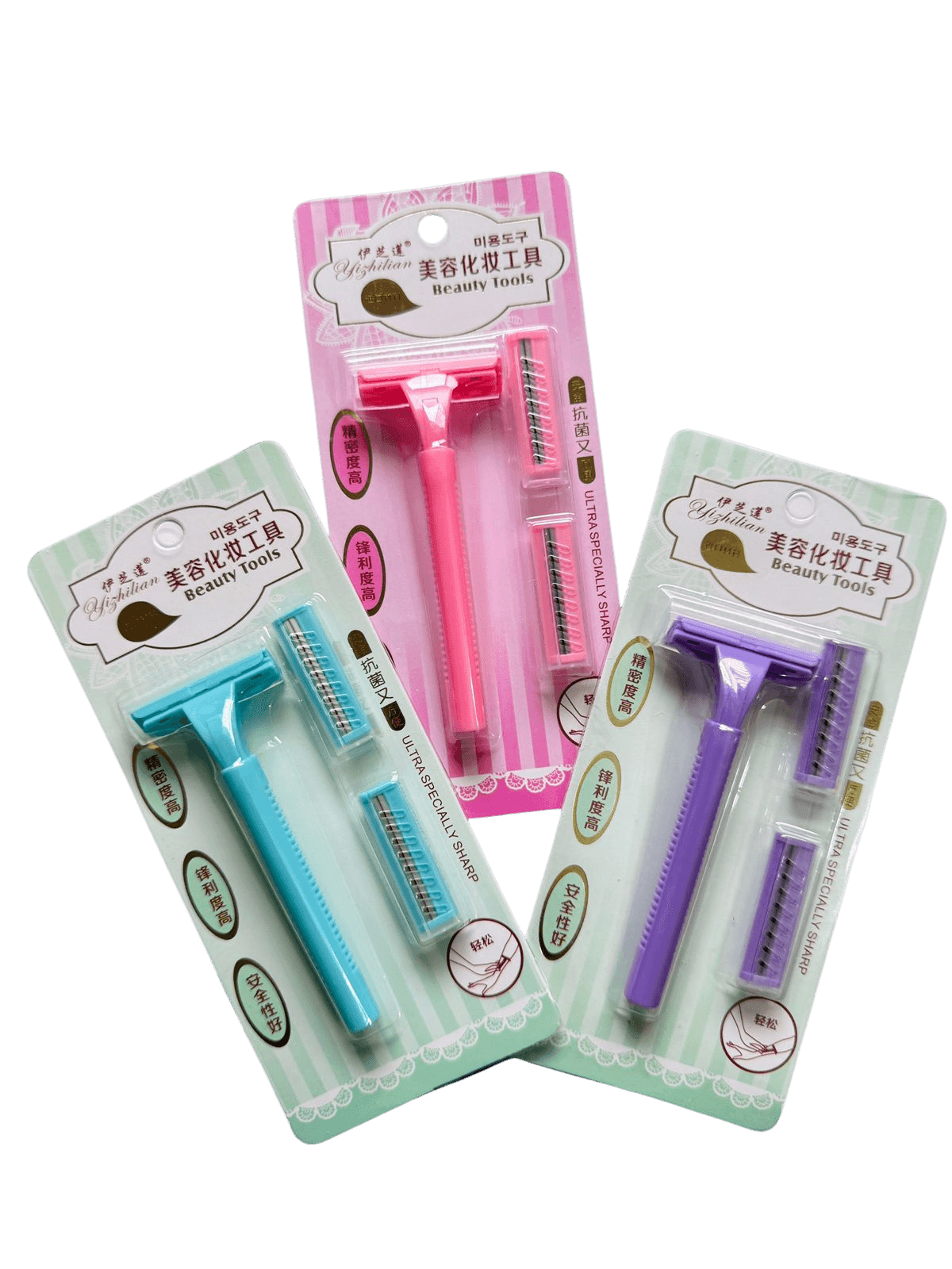 Women’s Beauty Razor with Extra Blades - Soothing BD