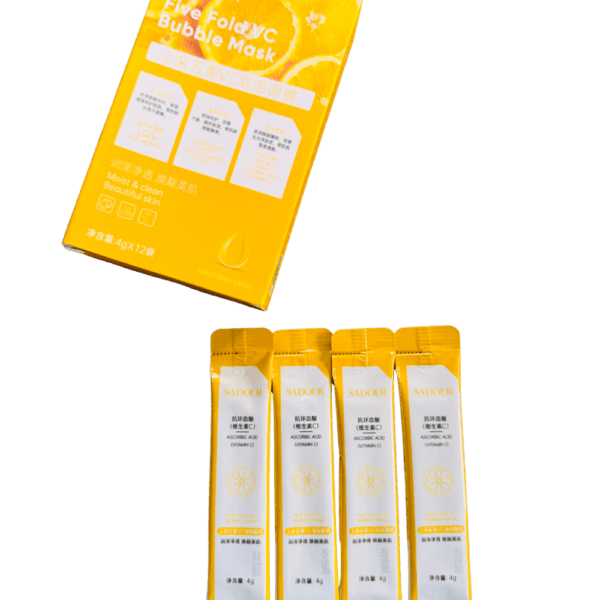 Original SADOER Five Fold Vitamin C Bubble Mask (12 Pcs) Price in BD