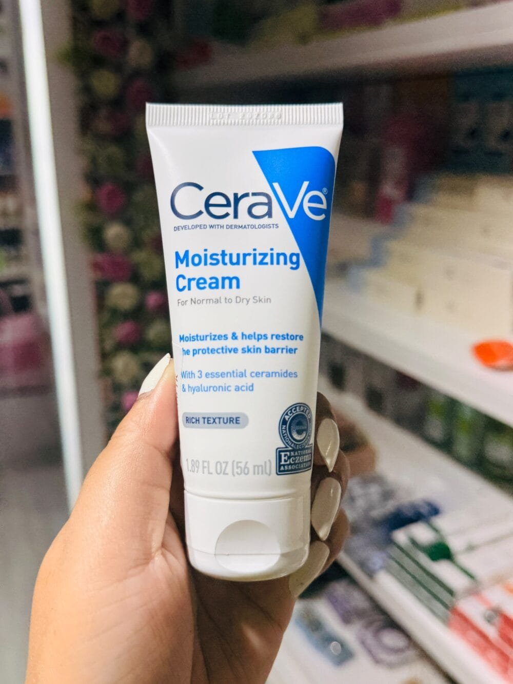 cerave-moisturizing-cream-56ml-travel-size-front CeraVe Moisturizing Cream 56ml (Travel Size) - Image 1