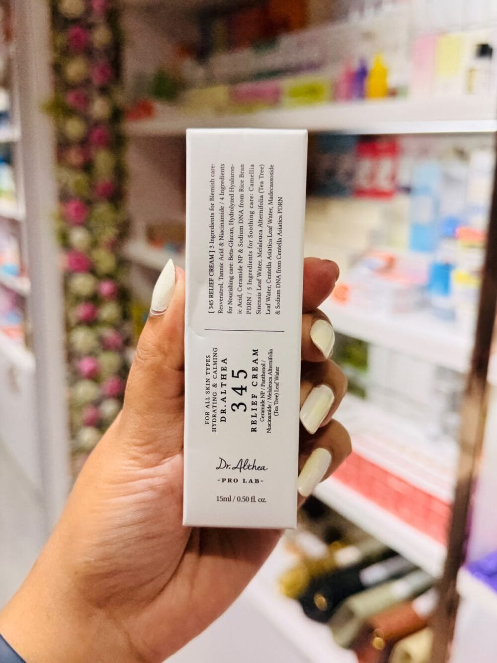 dr-althea-345-relief-cream-15ml-front Dr. Althea 345 Relief Cream 15ml (Mini Size) - Image 1